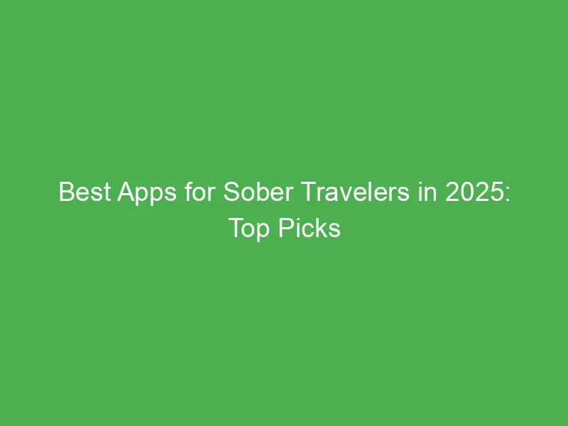 best apps for sober travelers in 2025 top picks for alcohol free trips and wellness 11548